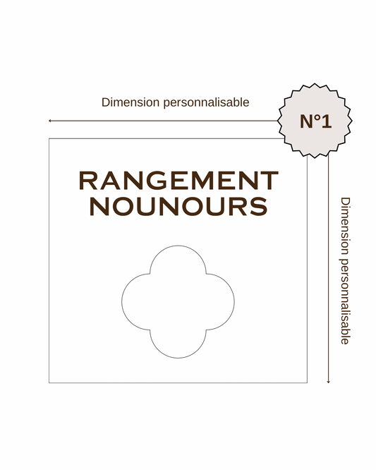 Étiquette personnalisable / Motif