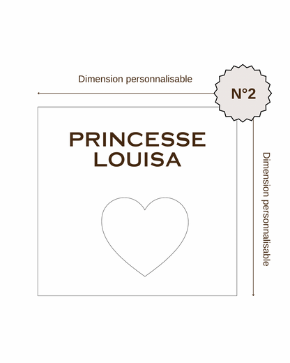 Étiquette personnalisable / Motif