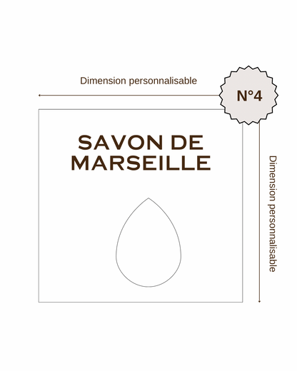 Étiquette personnalisable / Motif